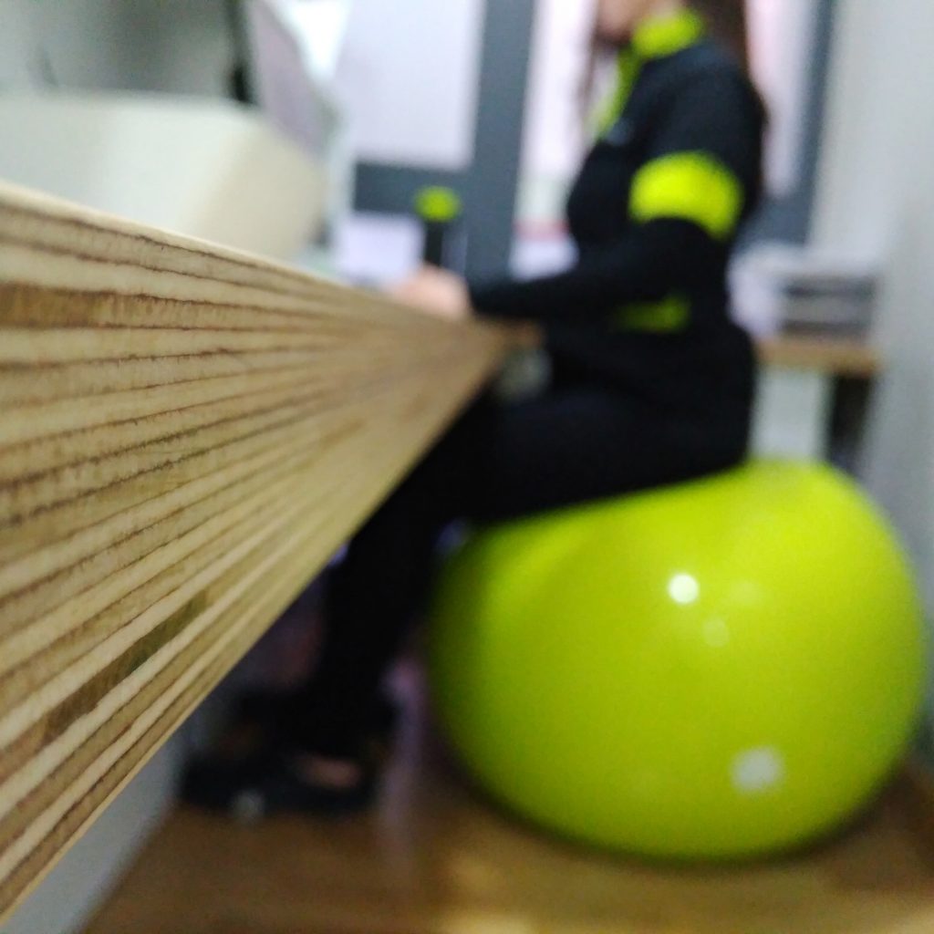 lesiones en la oficina