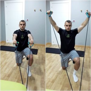 ejercicios para rotación de hombro