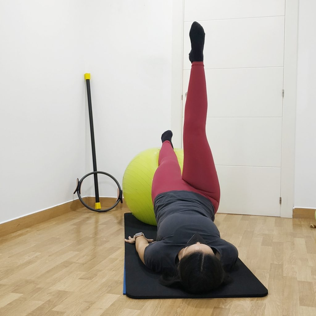ejercicios con fitball
