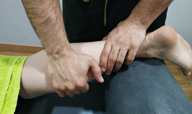 rotura de fibras de gemelo